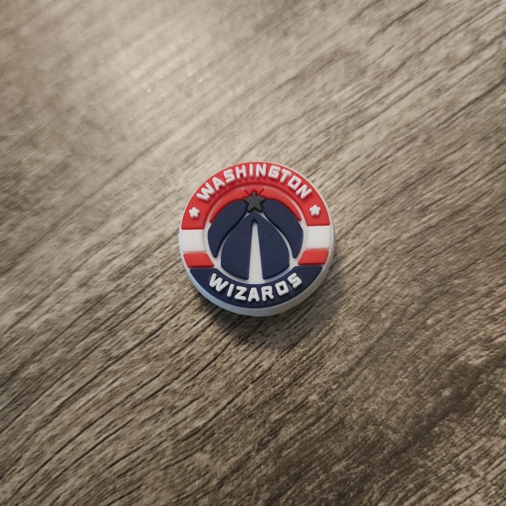 Washington Wizards NBA Croc Charm Jibbitz Men Women Kids NEW